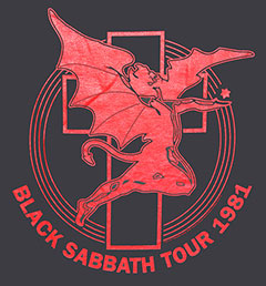 Wholesale Black Sabbath Concert T-shirts and Band Merchandise